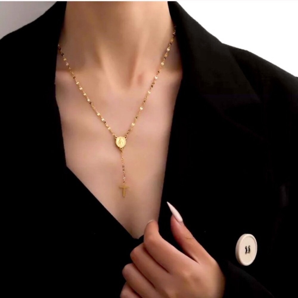 🔴𝟭𝟬/$𝟮𝟱🔴Double Charm Drop Choker NEW - Picture 5 of 12